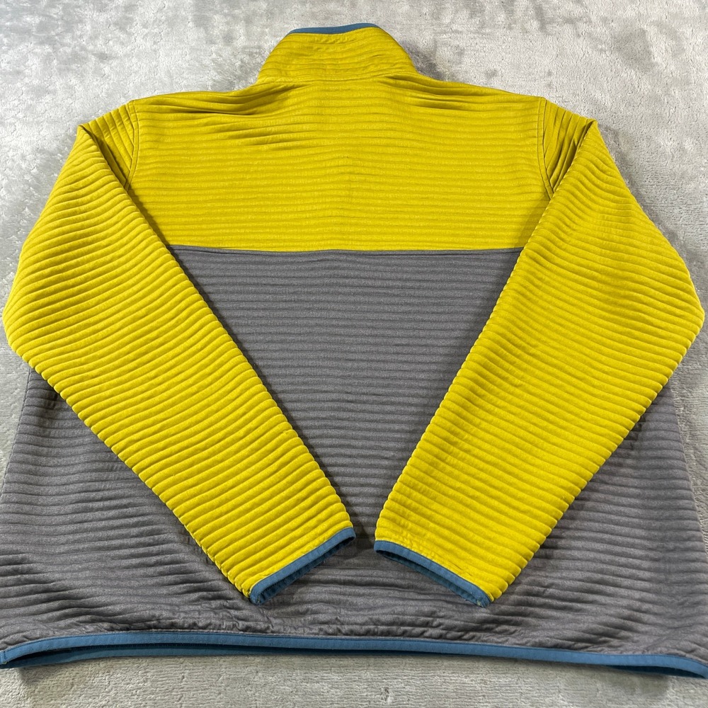 LL Bean Airlight Pullover Jacket Mens XXL Colorblock Ribbed Quilted Snap Outdoor - Picture 8 of 10
